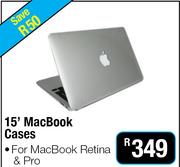 15" MacBook Cases