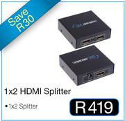 1x2 HDMI Splitter