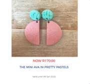 The Mini Ava in Pretty Pastels