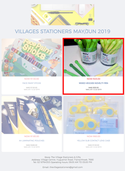 Village Stationers May/Jun 2019, page 1